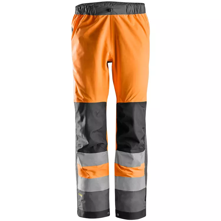 Snickers Workwear Snickers AllroundWork Shellhose, Hi-vis gelb/marine – Bild 2