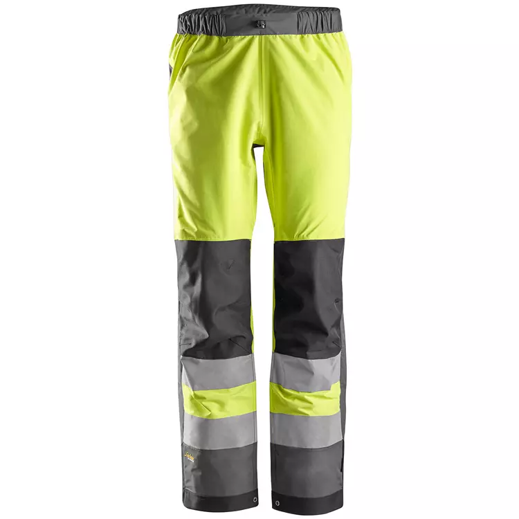 Snickers Workwear Snickers AllroundWork Shellhose, Hi-vis gelb/marine – Bild 3