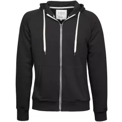 Tee Jays Urban Reißverschluss-Sweatshirt, Schwarz
