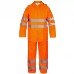Engel Workwear Engel Safety Regenanzug, Orange