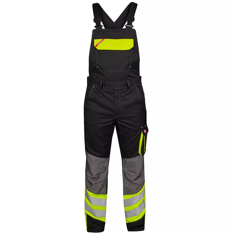 Engel Workwear Engel Cargo Latzhose, Blue Ink/Gelb