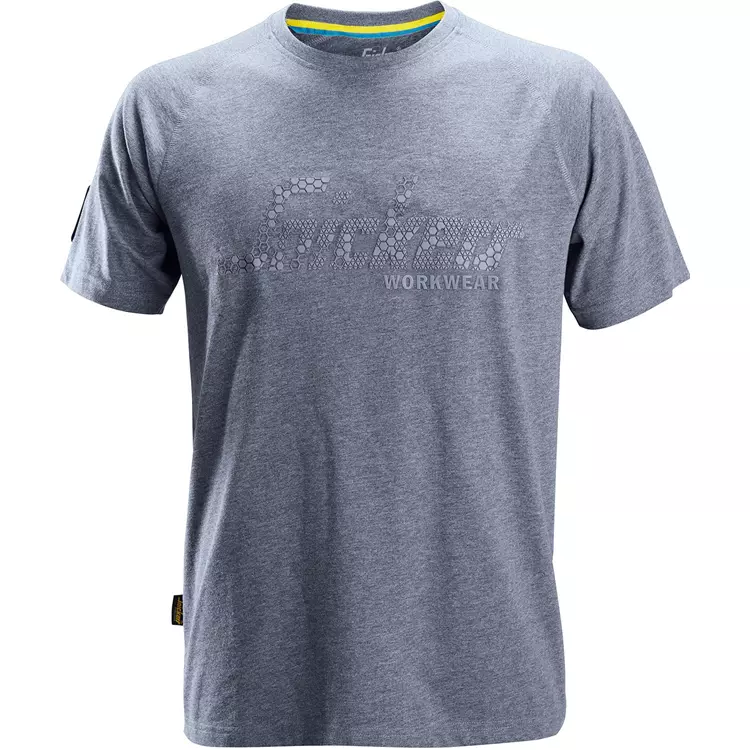 Snickers Workwear Snickers T-Shirt mit Logo, Schwarz – Bild 4