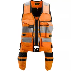 Snickers Workwear Snickers AllroundWork Werkzeugweste, Hi-vis Gelb/Schwarz