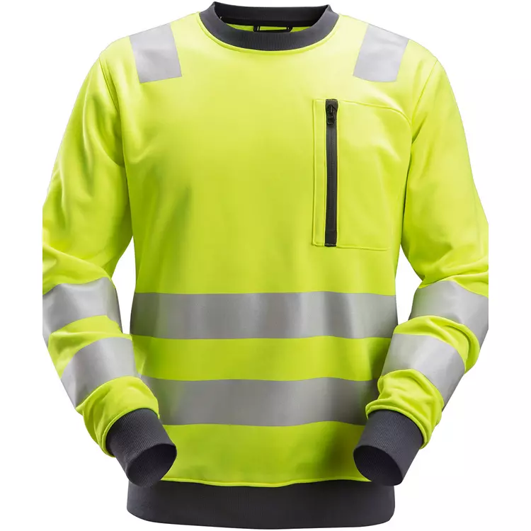 Snickers Workwear Snickers AllroundWork Sweatshirt, Hi-Vis Gelb – Bild 2