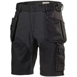 L.Brador Handwerkershorts 1844PB, Weiß Schwarz