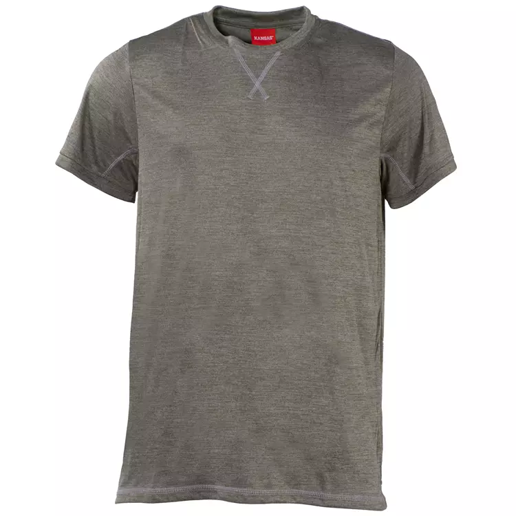 Kansas Funktions T-Shirt 7455, Hellgelb – Bild 2