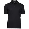 Tee Jays Luxury Stretch Poloshirt, Waldgrün Indigoblau