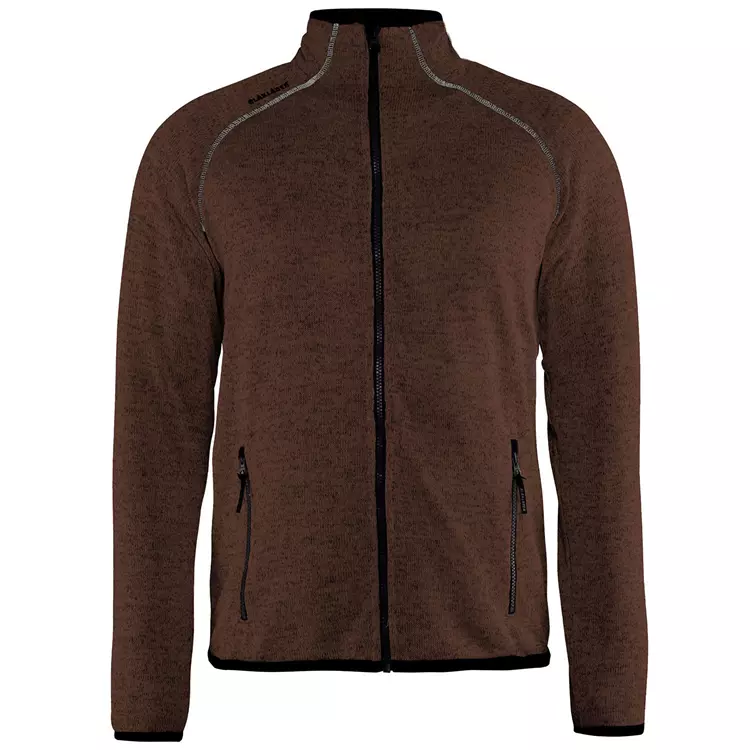 Blåkläder Strickjacke, Braun/Schwarz