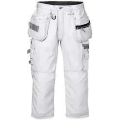 Kansas Gen Y 3/4-Handwerkerhose, Weiß Weiß