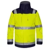 Engel Workwear Engel Parka Jacke, Hi-vis gelb/marine