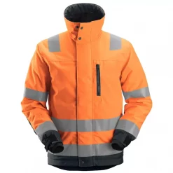 Snickers Workwear Snickers AllroundWork 37.5® Winterjacke, Hi-Vis Gelb /Steel Grey