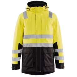 Blåkläder Parka, Hi-vis Orange/Marine