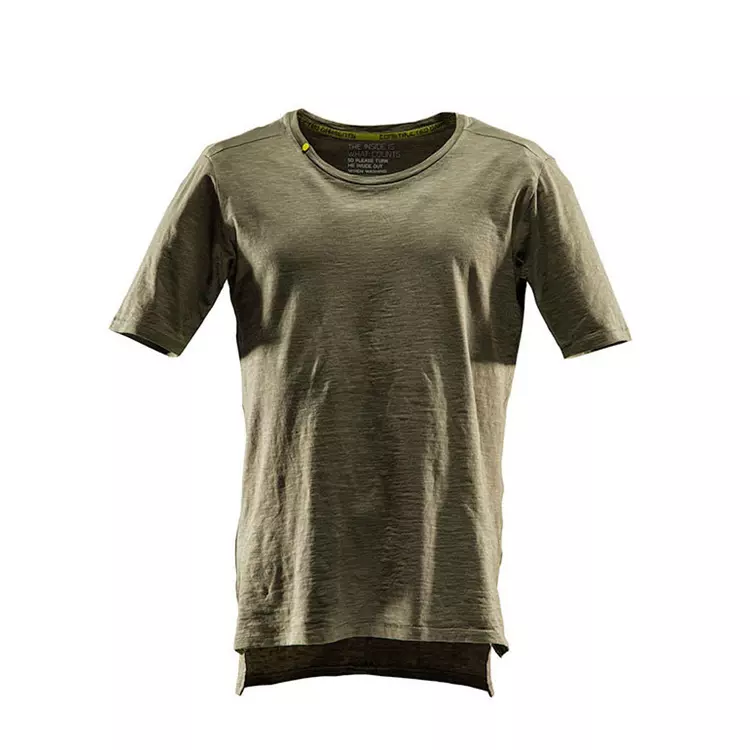 Monitor Comfort Tee kurzärmeliges T-Shirt, Burnt olive green – Bild 2