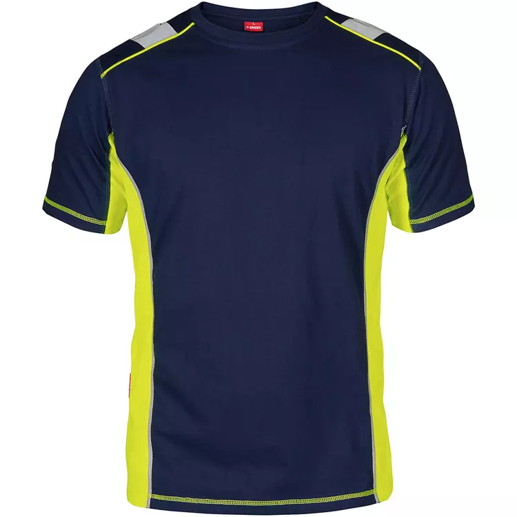 Engel Workwear Engel Cargo T-Shirt, Schwarz/Grün Schwarz/grün – Bild 4