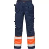 Kansas Handwerkerhose, Hi-vis Orange/Marine