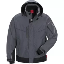 Kansas Airtech® Winterjacke 4410, Schwarz/Hi-Vis Gelb