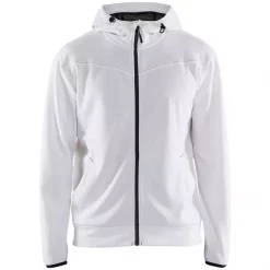 Blåkläder Unite Kapuzenpullover, Weiss/dunkelgrau