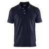 Blåkläder Poloshirt, Dunkel Marine Blau/Schwarz