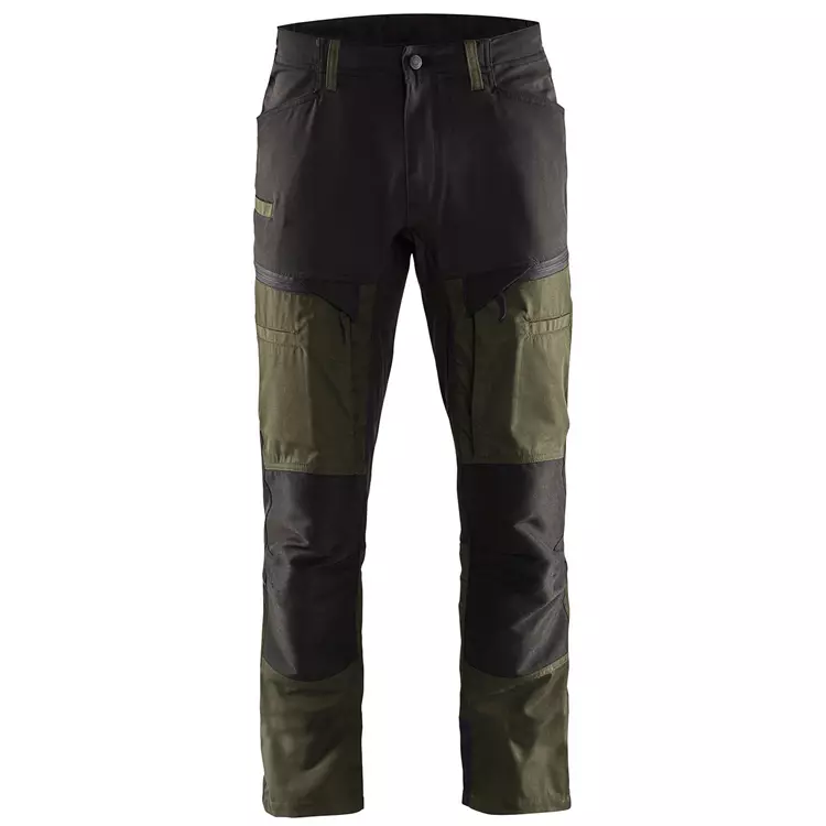 Blåkläder Unite Diensthose, Schwarz/Rot