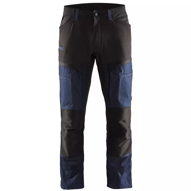 Blåkläder Unite Diensthose, Schwarz/Rot – Bild 4