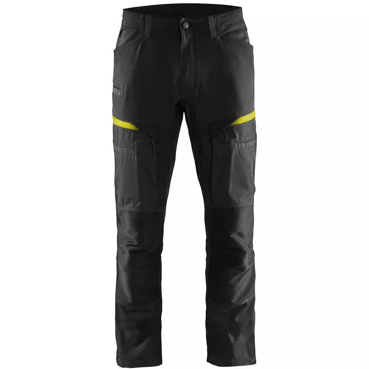 Blåkläder Unite Diensthose, Schwarz/Rot – Bild 3