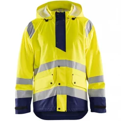 Blåkläder Regenjacke Level 1, Hi-vis gelb/marine