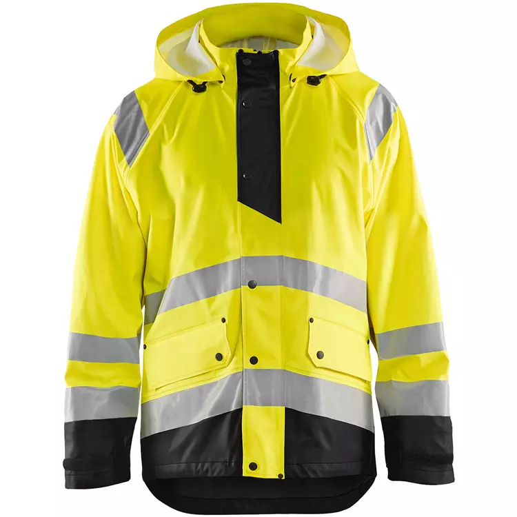 Blåkläder Regenjacke Level 1, Hi-vis gelb/marine – Bild 3