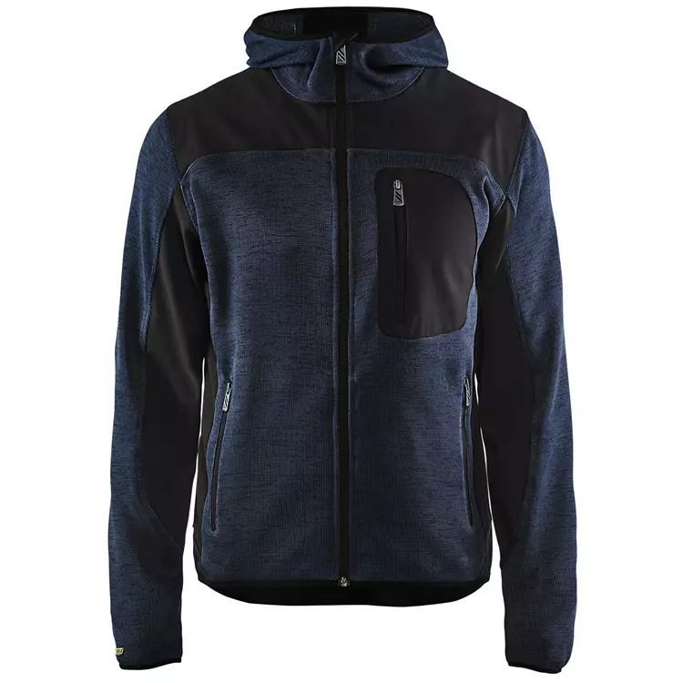 Blåkläder Gestrickte Softshelljacke X4930, Orange/Schwarz