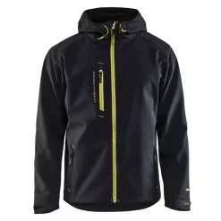 Blåkläder Softshelljacke, Schwarz/Rot