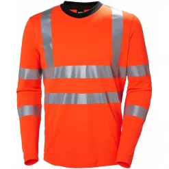 Helly Hansen Workwear Helly Hansen Addvis Langarm Sweatshirt, Hi-Vis Gelb