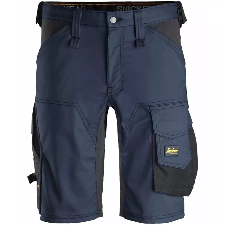 Snickers Workwear Snickers AllroundWork Arbeitsshorts, Stahlgrau/Schwarz – Bild 3