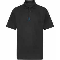 Portwest WX3 Poloshirt, Schwarz