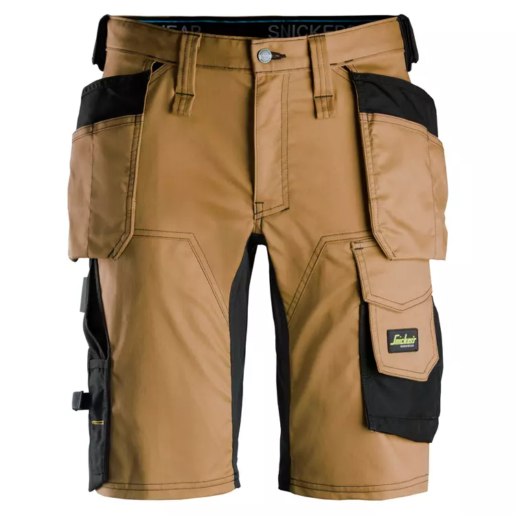 Snickers Workwear Snickers AllroundWork Handwerkershorts, Stahlgrau/Schwarz – Bild 6