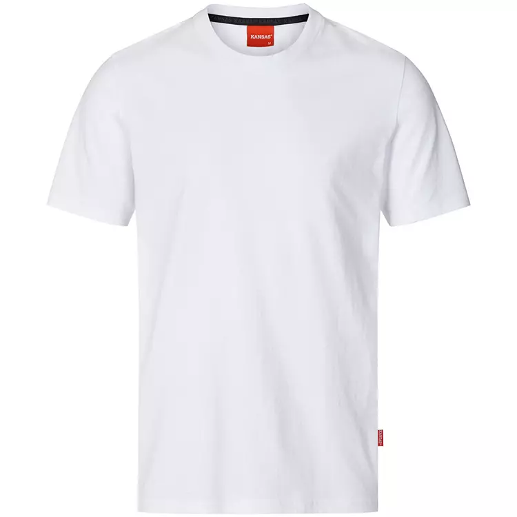 Kansas Apparel Light T-Shirt, Königsblau Grau-meliert – Bild 2