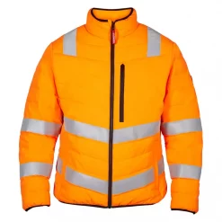 Engel Workwear Engel Safety Basic gesteppte Arbeitsjacke, Hi-vis Orange