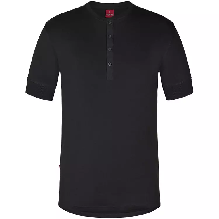 Engel Workwear Engel Grandad T-Shirt, Schwarz – Bild 4