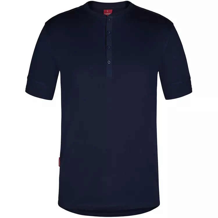 Engel Workwear Engel Grandad T-Shirt, Schwarz – Bild 3