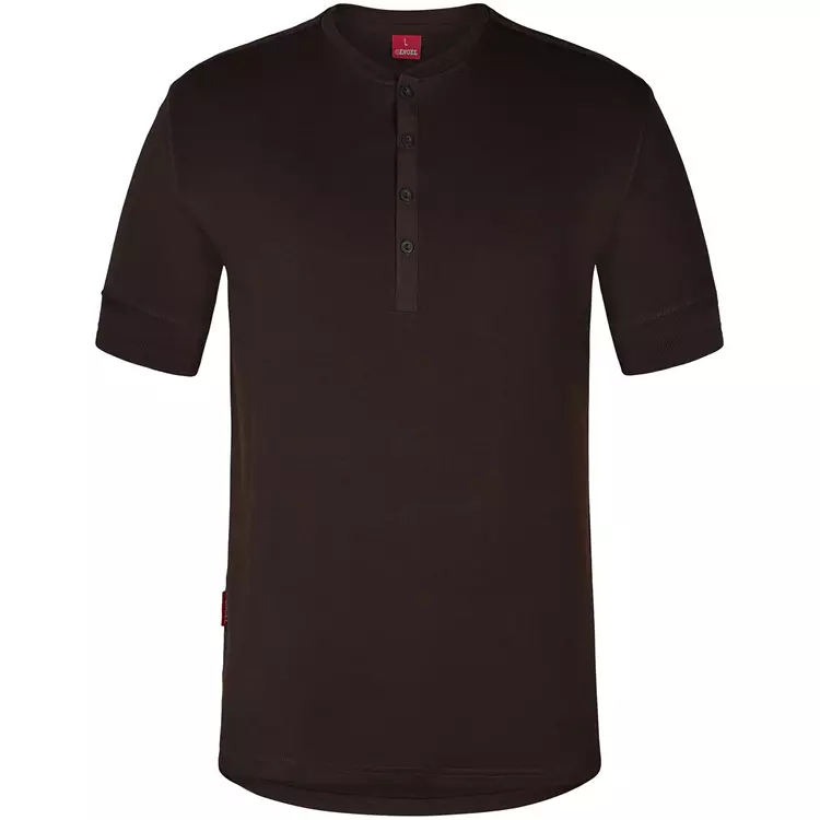 Engel Workwear Engel Grandad T-Shirt, Schwarz – Bild 6