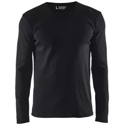 Blåkläder langärmliges T-Shirt, Dunkel Marine