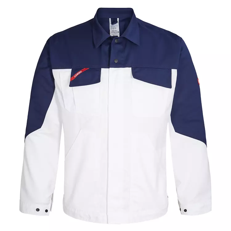Engel Workwear Engel Enterprise Arbeitsjacke, Azurblau/Schwarz – Bild 4