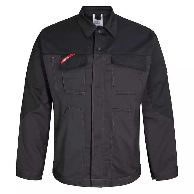 Engel Workwear Engel Enterprise Arbeitsjacke, Azurblau/Schwarz – Bild 5