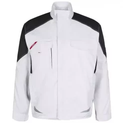 Engel Workwear Engel Galaxy Light Arbeitsjacke, Anthrazitgrau/Tomato Red