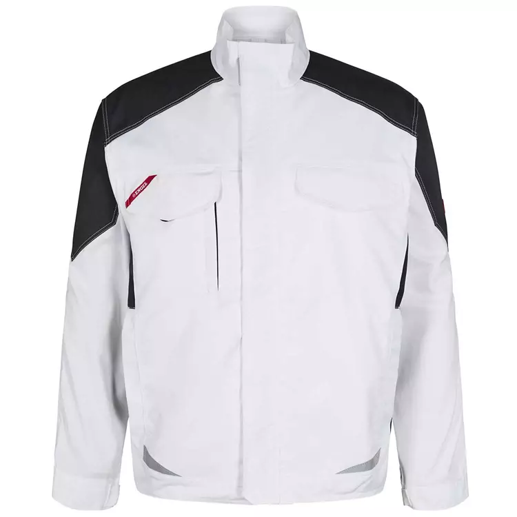 Engel Workwear Engel Galaxy Light Arbeitsjacke, Anthrazitgrau/Tomato Red