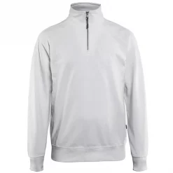 Blåkläder Sweatshirt mit kurzem Reißverschluss, Dunkelgrau