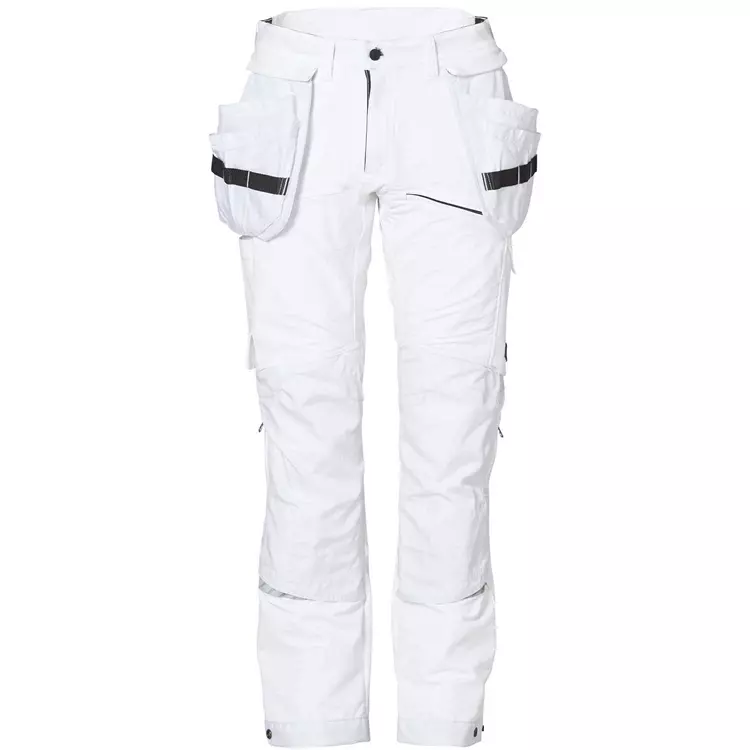 Kansas Evolve Handwerkerhose Full stretch, Stahlblau/Dunkel Marine – Bild 2