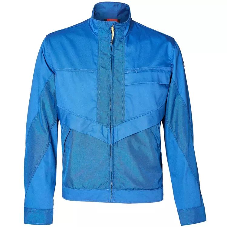Kansas Evolve Arbeitsjacke, Stahlblau/Dunkel Marine – Bild 3