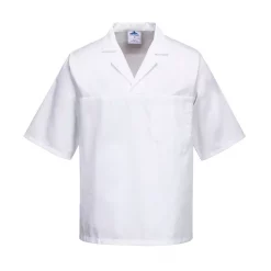 Portwest kurzärmeliges Kochhemd, Königsblau Königsblau