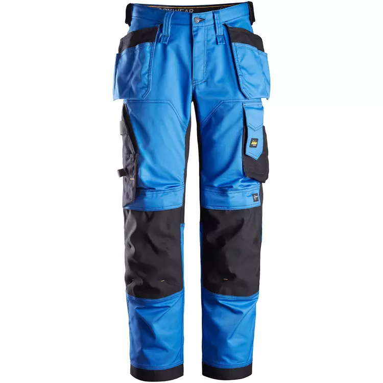 Snickers Workwear Snickers AllroundWork Handwerkerhose, Blau/Schwarz – Bild 4