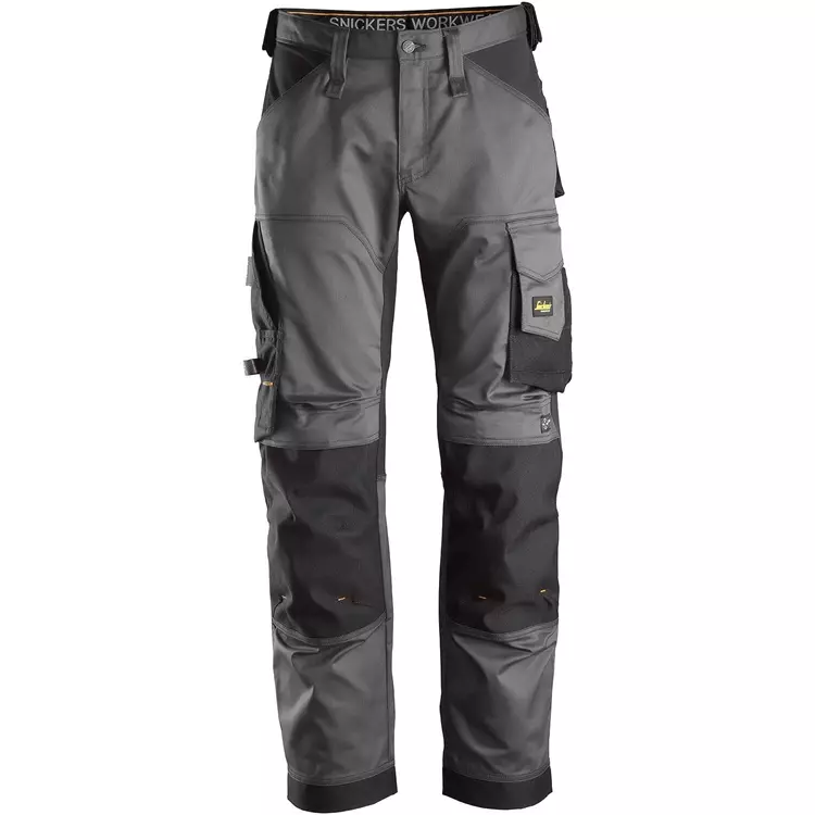 Snickers Workwear Snickers AllroundWork Arbeitshose, Schwarz – Bild 3