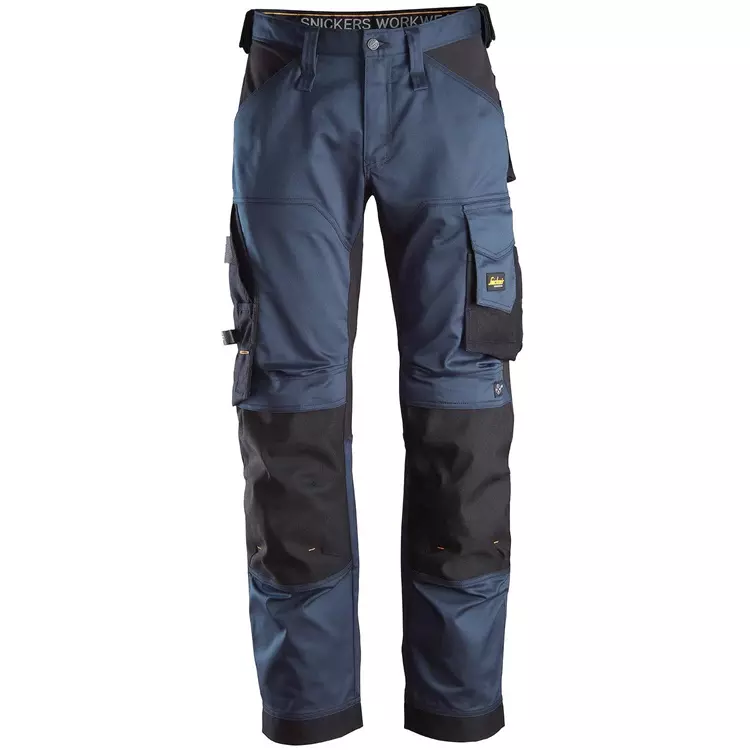 Snickers Workwear Snickers AllroundWork Arbeitshose, Schwarz – Bild 4